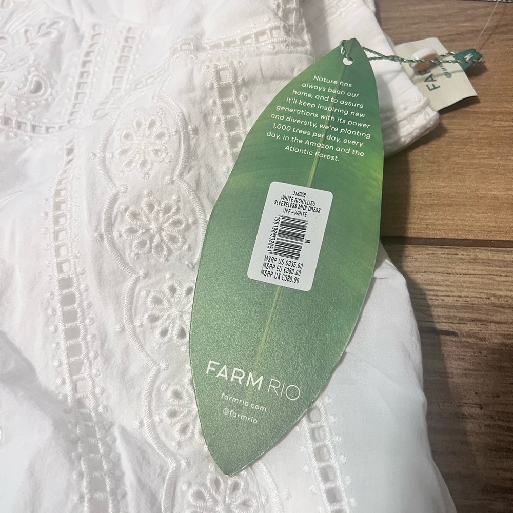 Farm Rio White Sundress - Picture 4 of 4